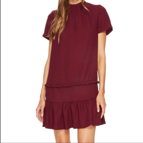 kate spade ruffle neck dress - XL - Picture 1 of 7